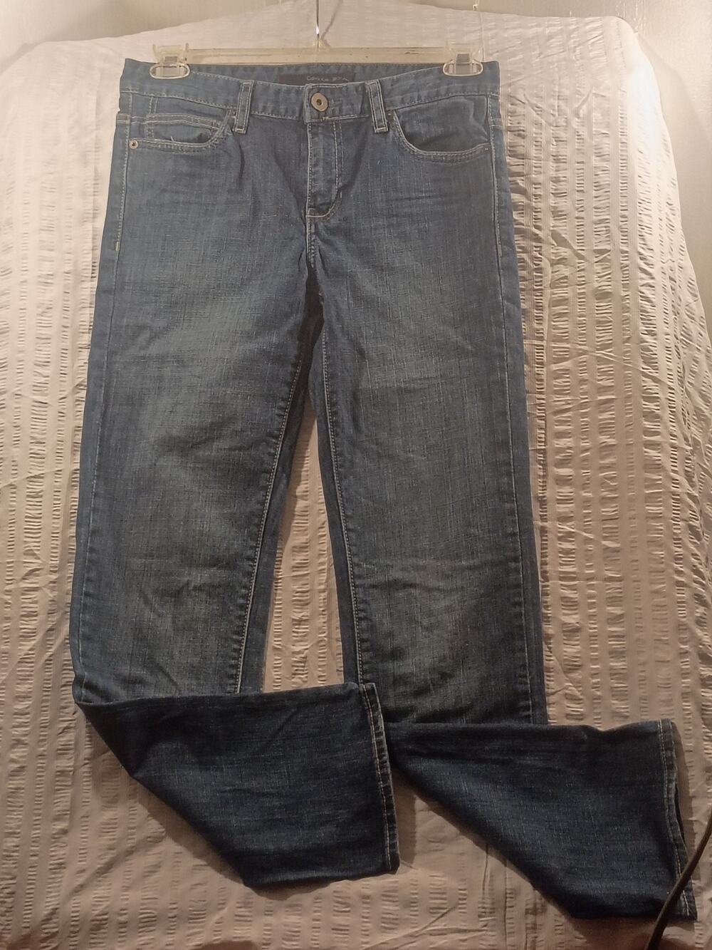 Old School Calvin Klein Dark Wash Med Rise Size 4